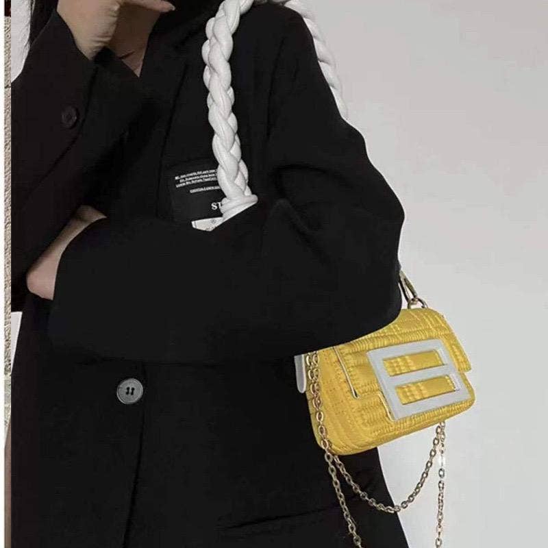 Off White Baguette Bag