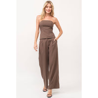 Strapless Top & Pant Set (Sold Separately)