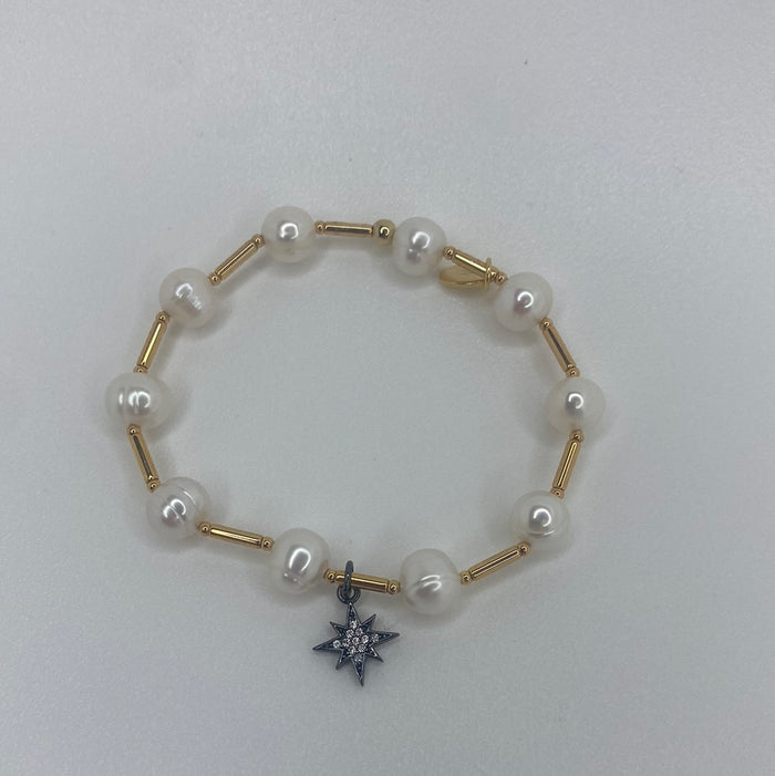 Pearls & Gold W/ Shiny Star