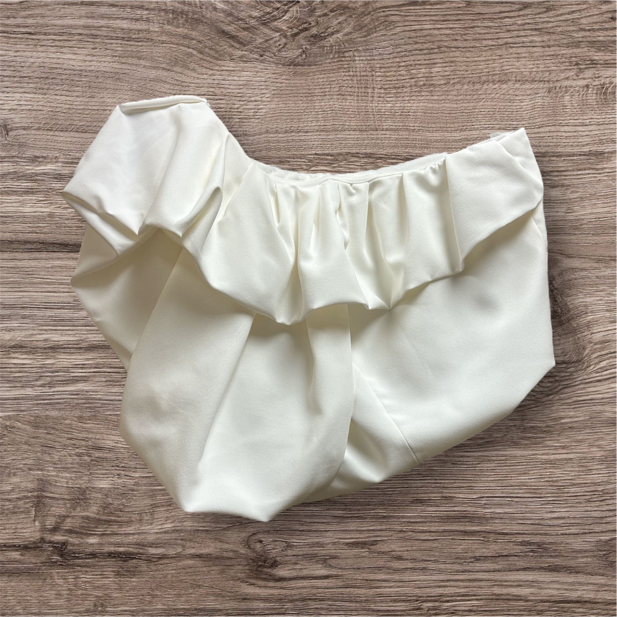 One Shoulder Ruffle Top