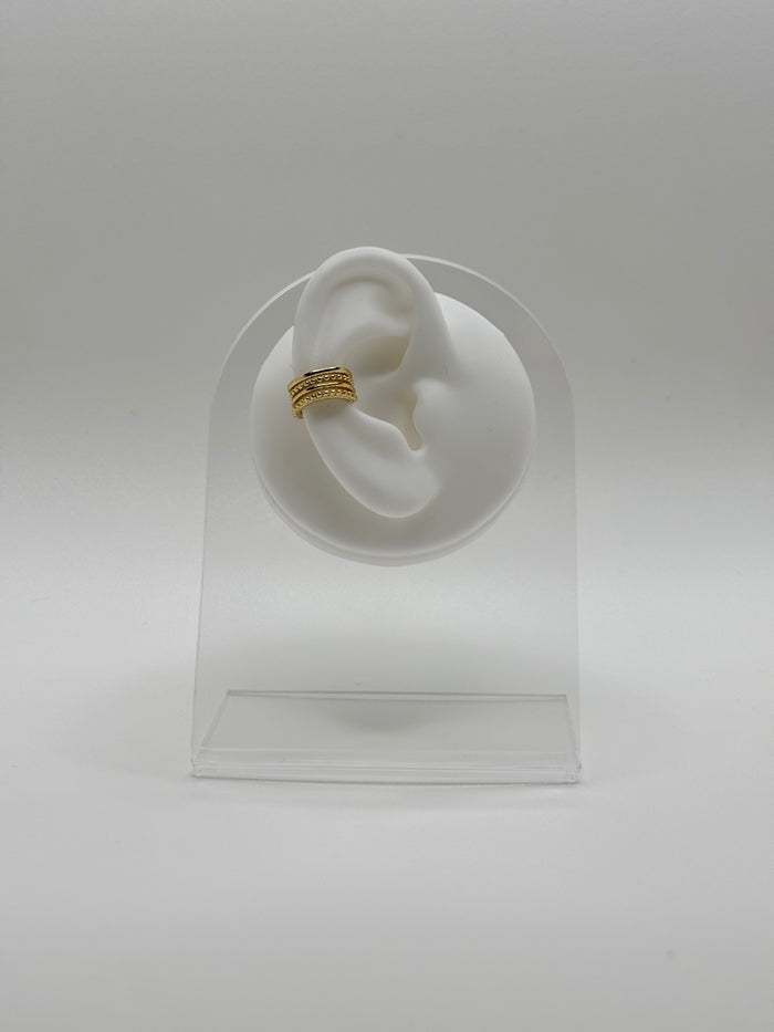 Multi Stacking Beaded Ear Cuff