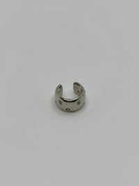 Silver Thick W/ Mini Brilliant Star Ear Cuff
