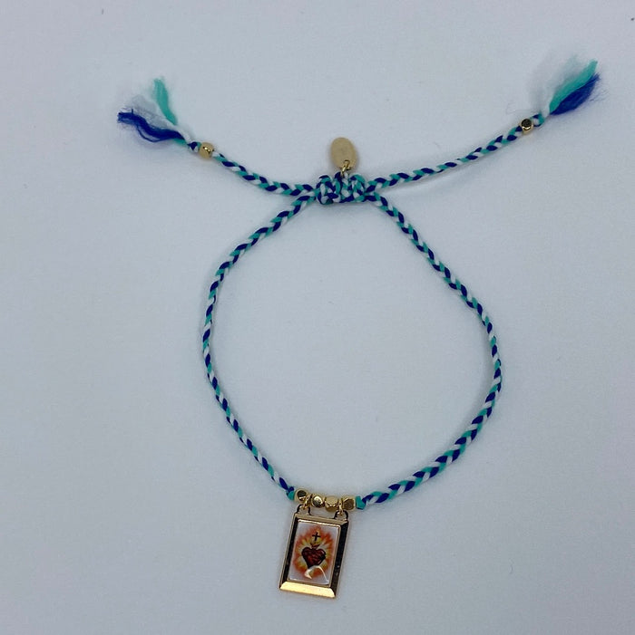Blue W/ Heart of Christ