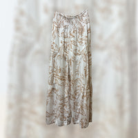 Print Halter Top & Smoked Pant