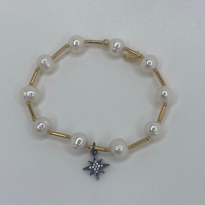 Pearls & Gold W/ Shiny Star