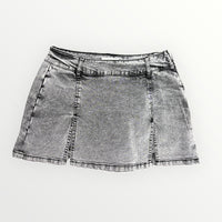 Double Side Denim Skort
