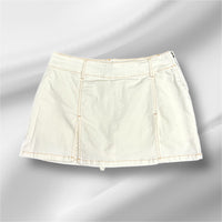 Double Side Denim Skort