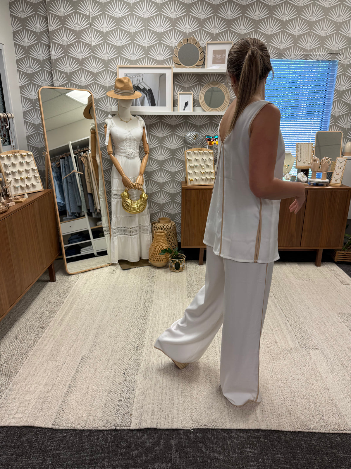 Sleeveless Tunic & Pants Set