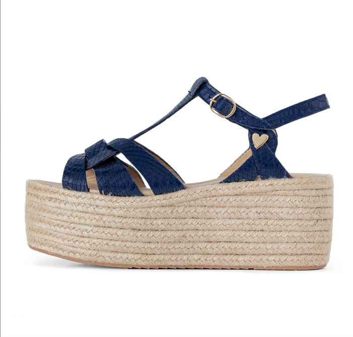 Cameron Espadrilles- Blue - (FINAL SALE)