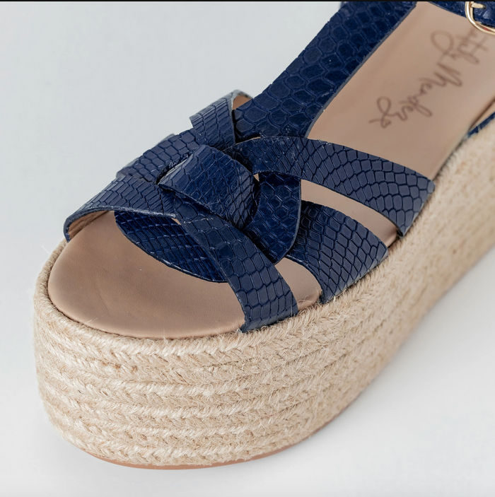 Cameron Espadrilles- Blue - (FINAL SALE)