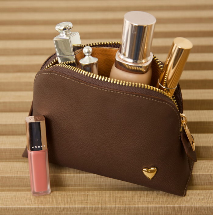 Cosmetic Bag Bronze- Small