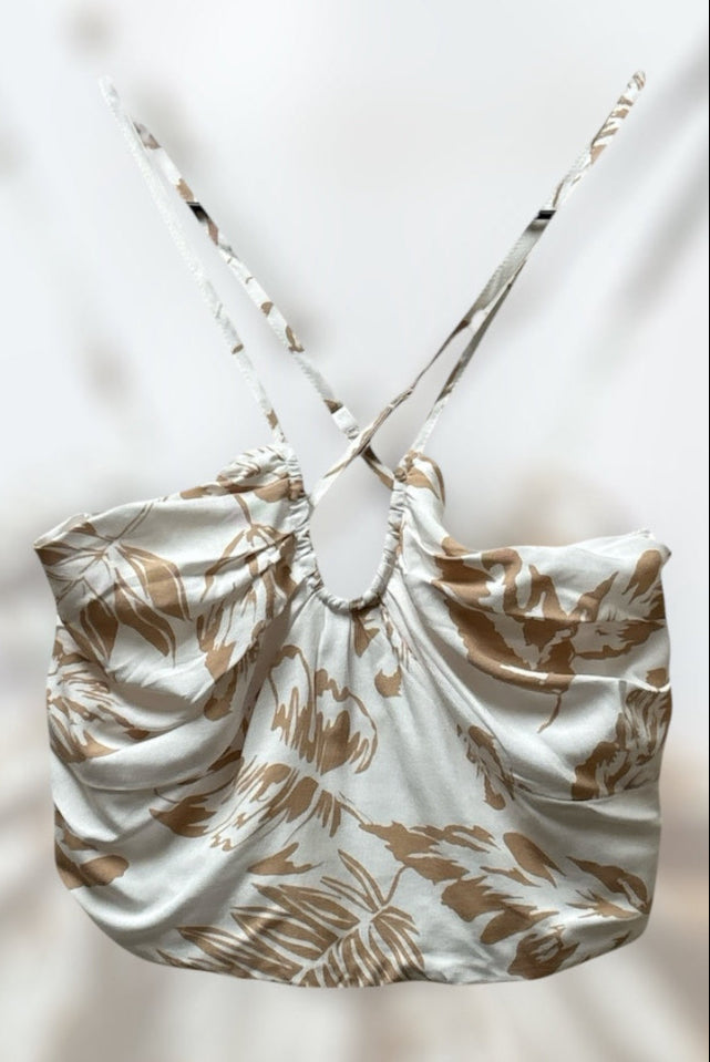 Print Halter Top