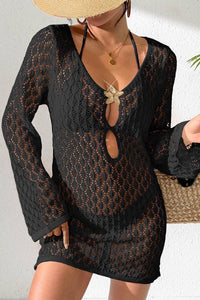 Crochet Knit Beach Cover-Up Dress