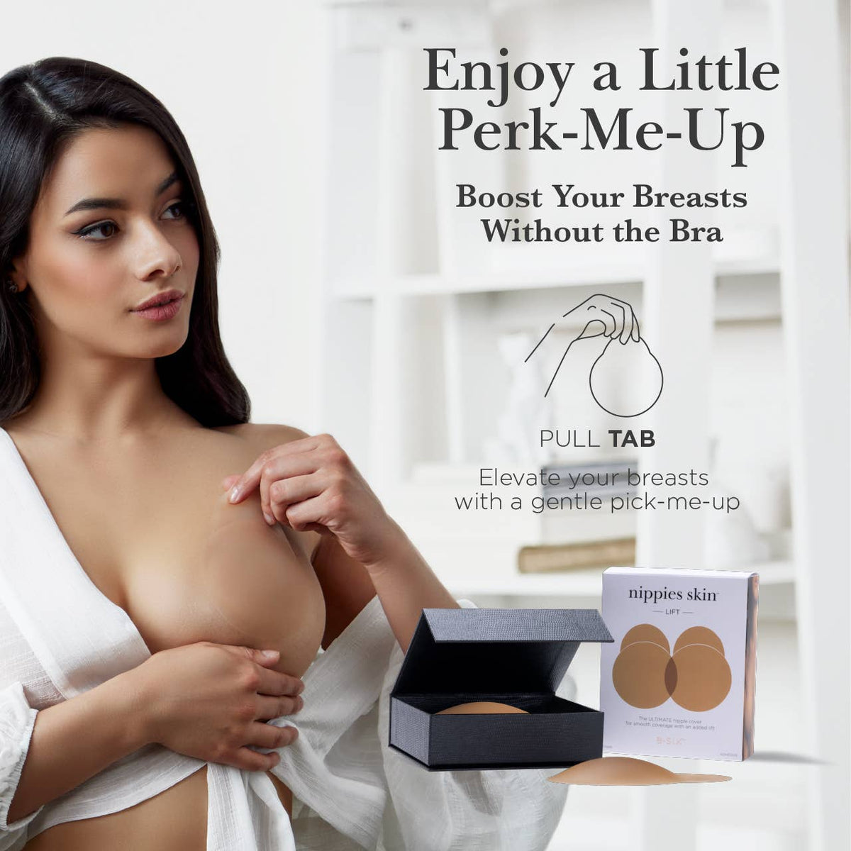 Nippies Skin Adhesive Nipple Covers with Lifting Tab