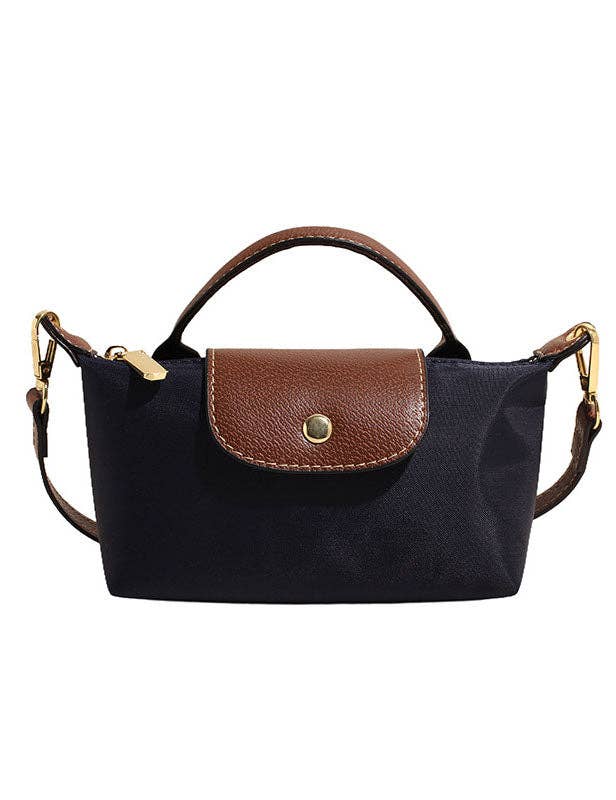 Ladies Color Block Flap Crossbody Bag Phone Wallet Bag