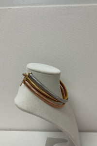 Elastic Cuff Multicolor Choker