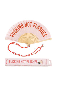 Hand Fan "Fucking Hot Flashes"