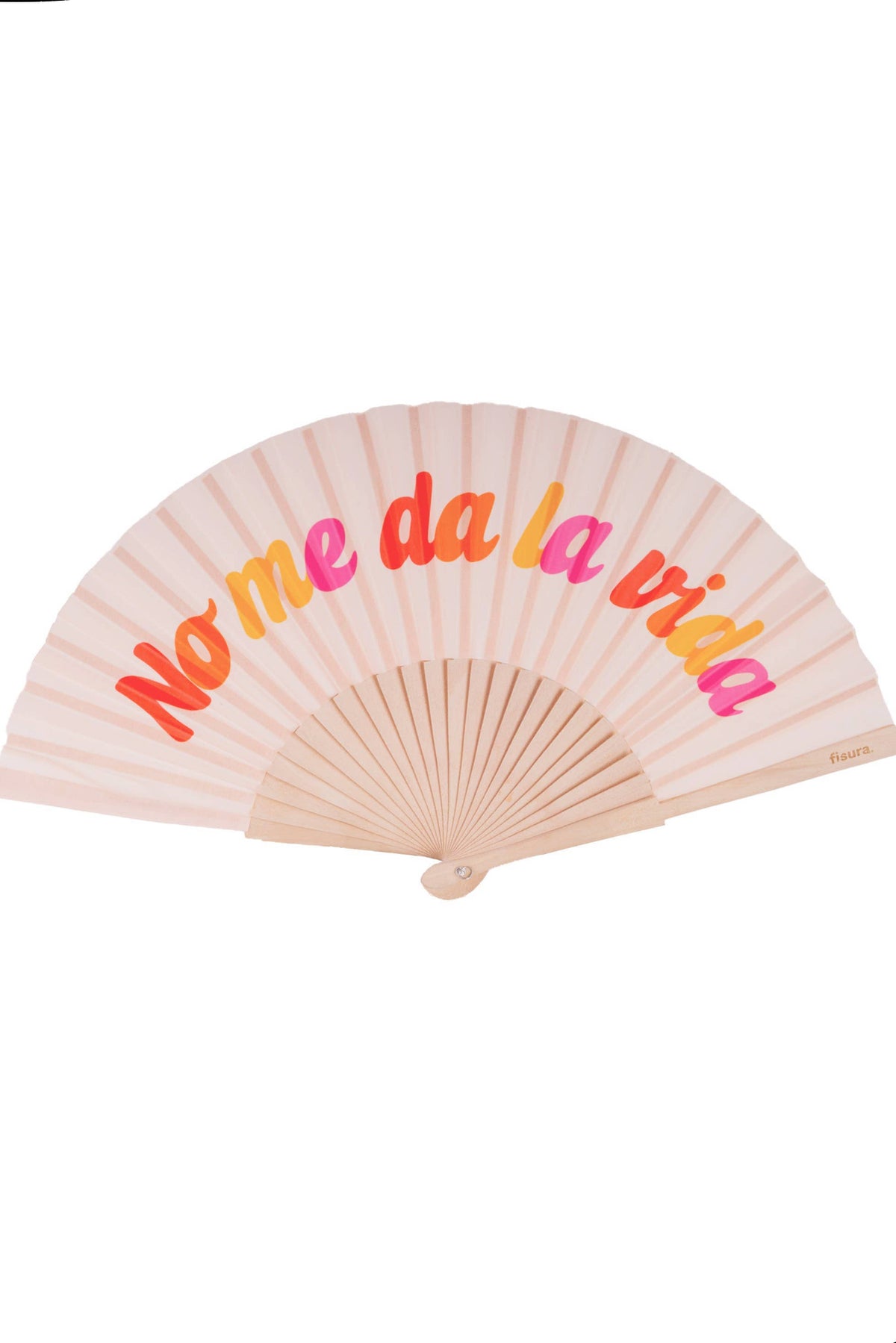 Hand Fan "No Me Da La Vida"