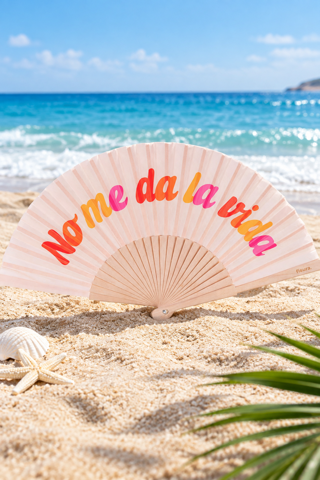 Hand Fan "No Me Da La Vida"