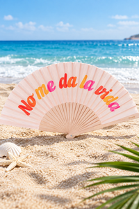 Hand Fan "No Me Da La Vida"