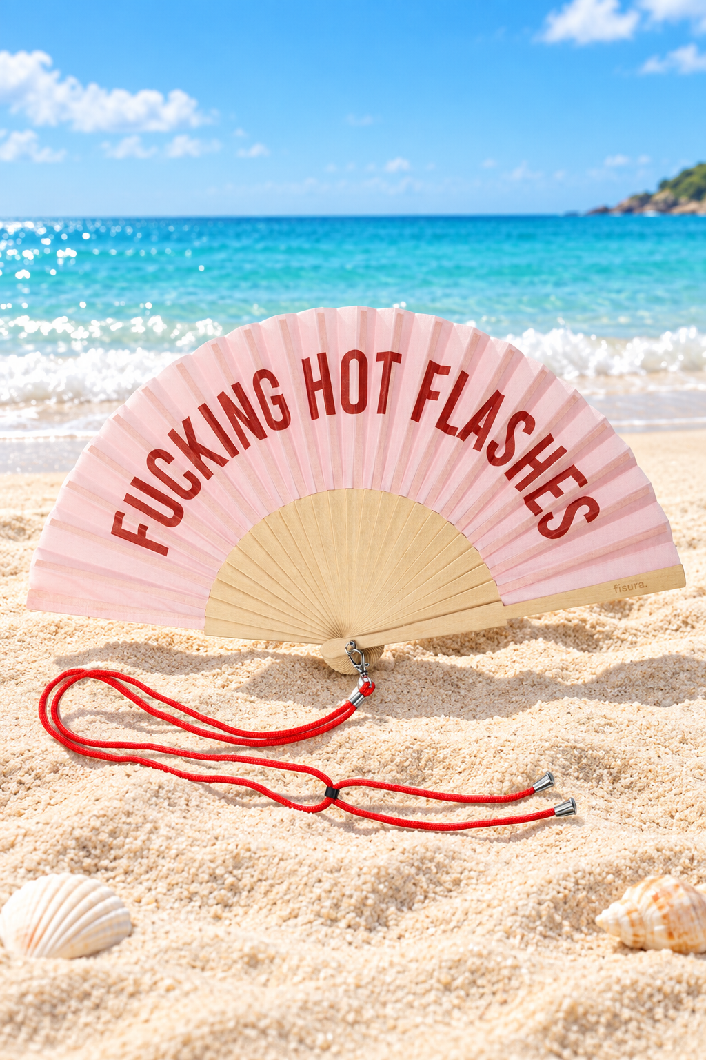 Hand Fan "Fucking Hot Flashes"