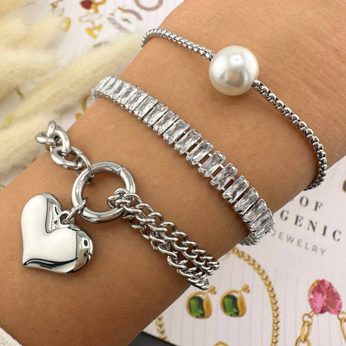 Bracelet, Stainless Steel