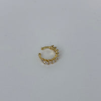 Gold/Silver W/ Brilliant Zircons - Ear Cuff