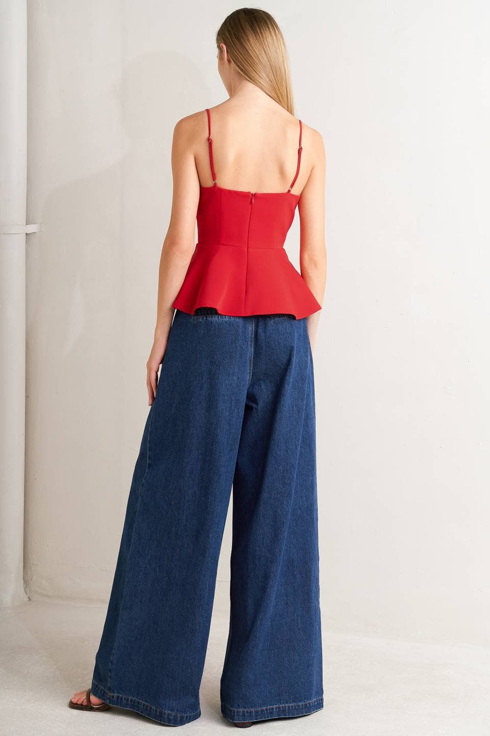 A Solid Woven Top