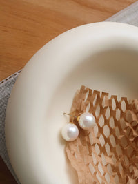 Classic Pearl Stud Earrings