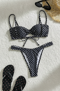 Polka Dot Bikini Swimsuit