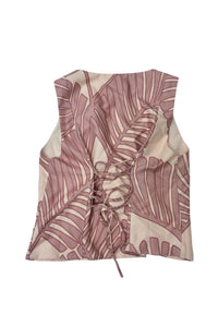 Palm Vest & Shorts Set