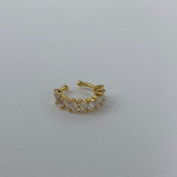 Gold/Silver W/ Brilliant Zircons - Ear Cuff