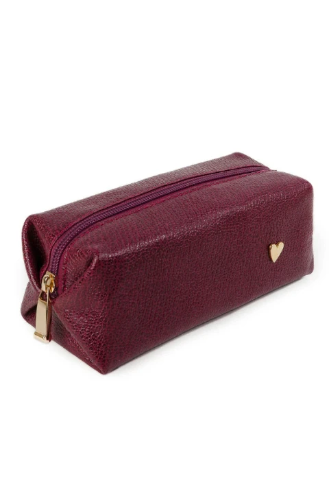 Cosmetic Pouch - Burgundy