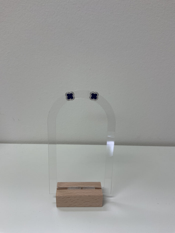 Refined Trebol W/Brilliants Earrings