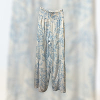 Print Halter Top & Smoked Pant