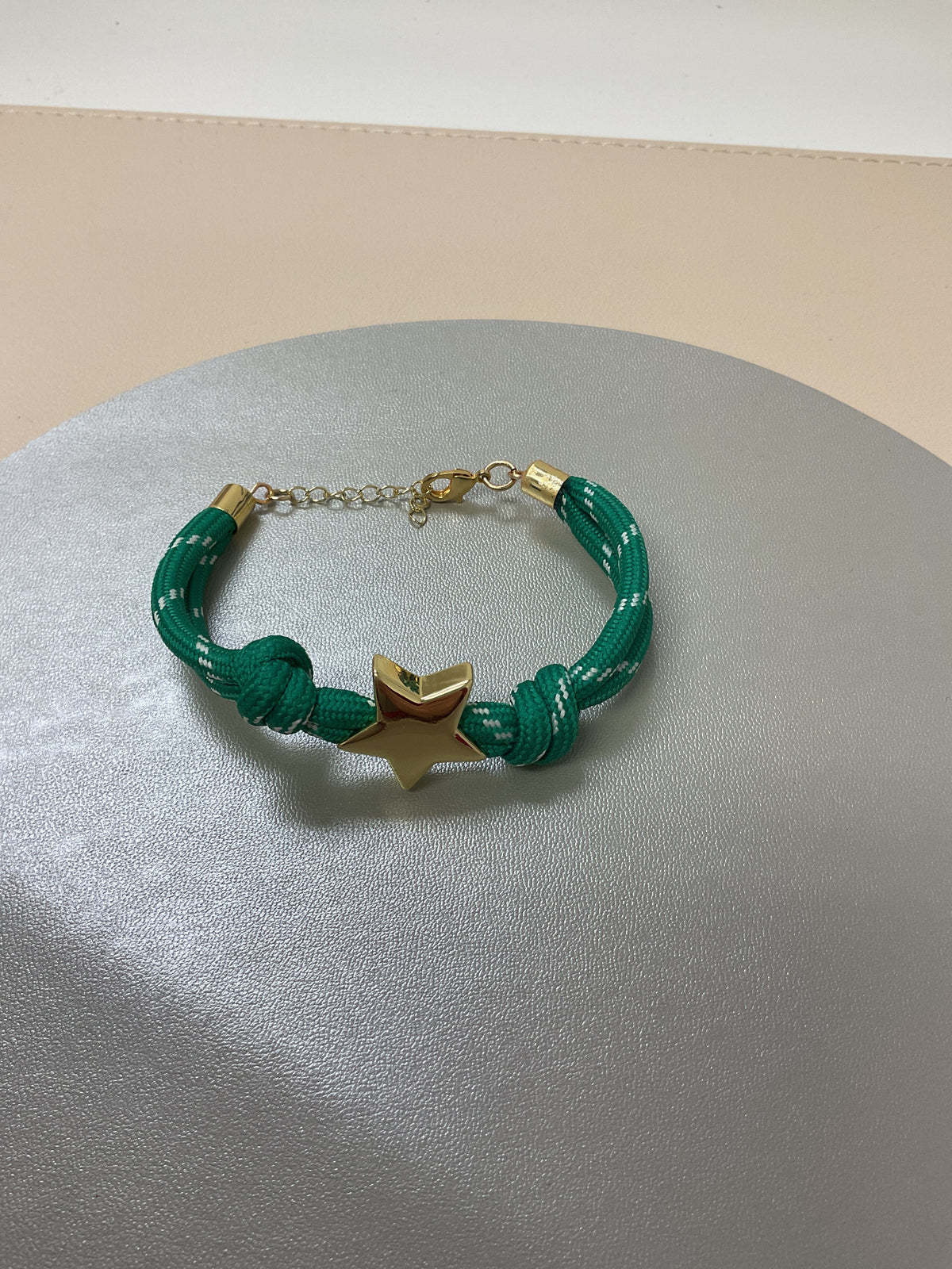 Thick Strap W/Charm Bracelet