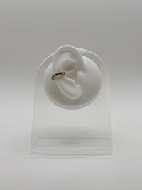 Multicolor Rhinestone Decor Ear Cuff