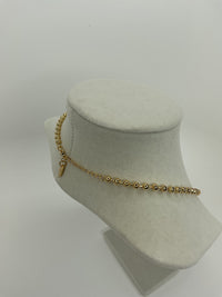 Gold Basic Medium Bead Necklace