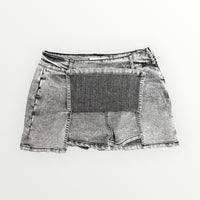 Double Side Denim Skort