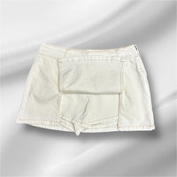 Double Side Denim Skort