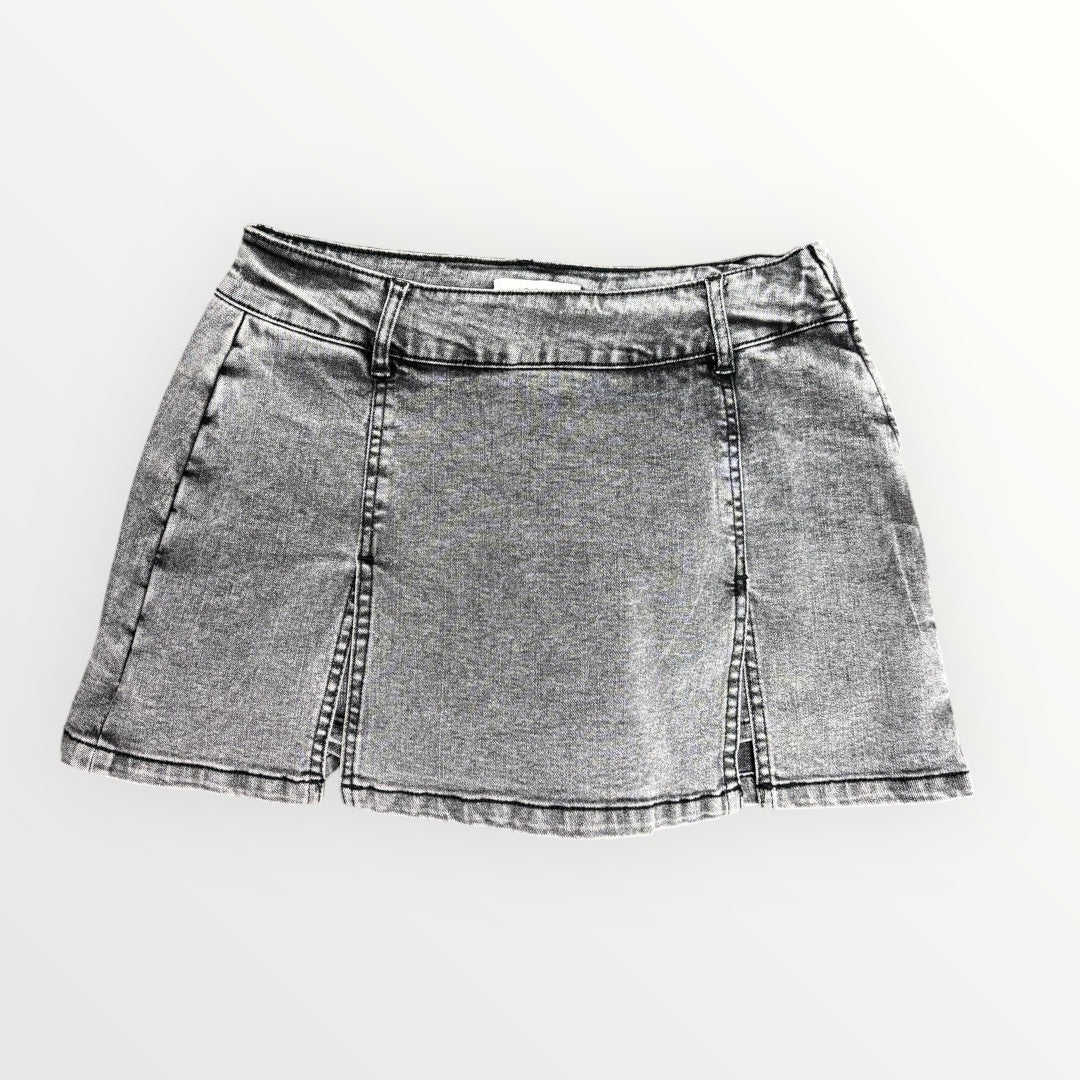 Double Side Denim Skort