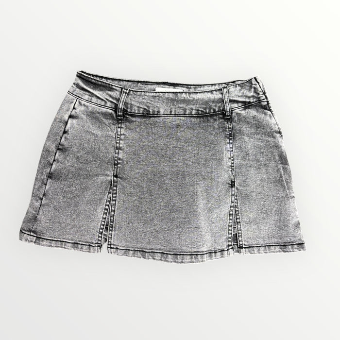 Double Side Denim Skort
