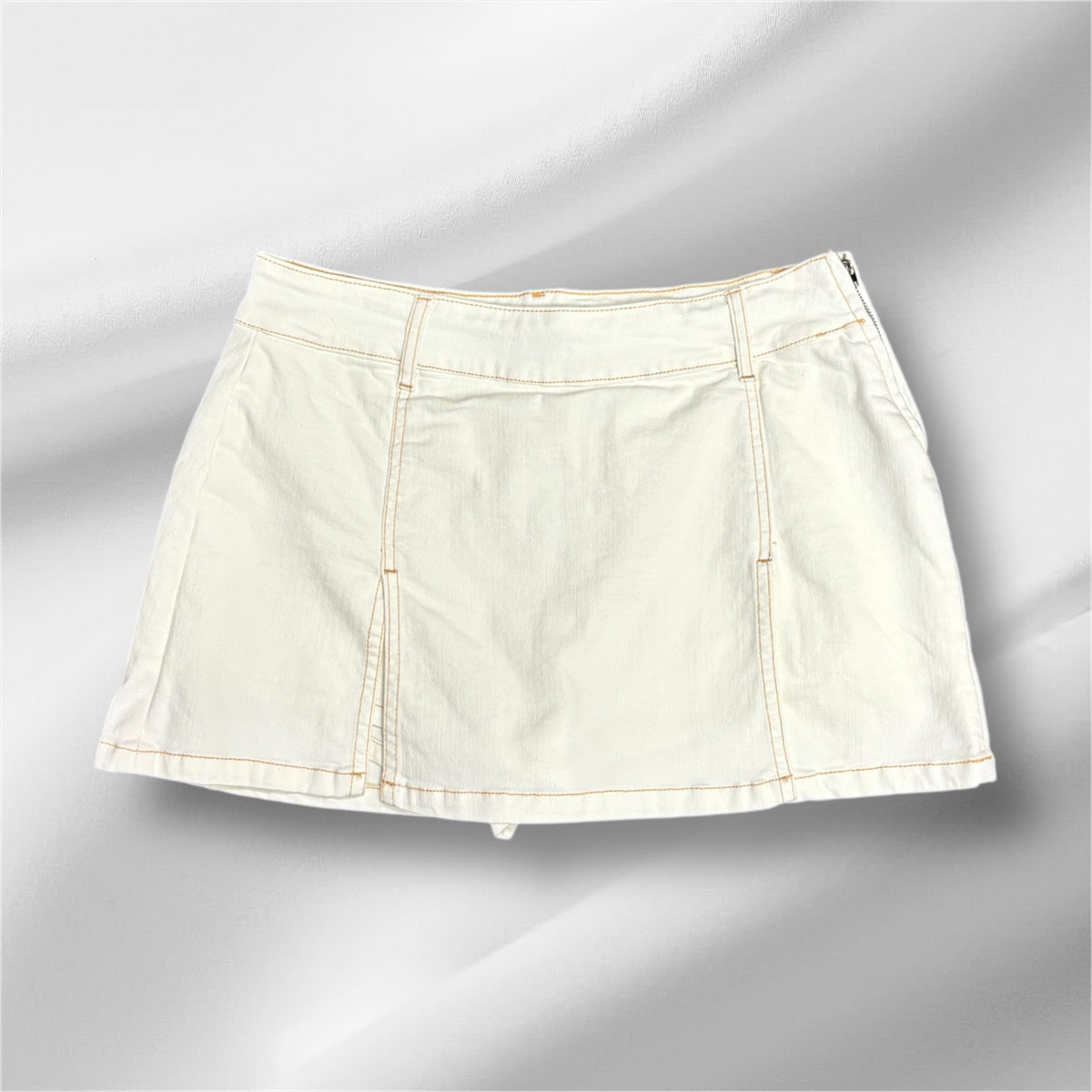 Double Side Denim Skort