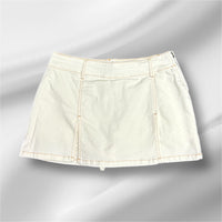 Double Side Denim Skort