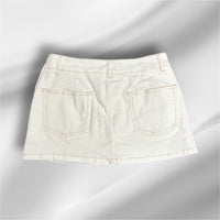 Double Side Denim Skort