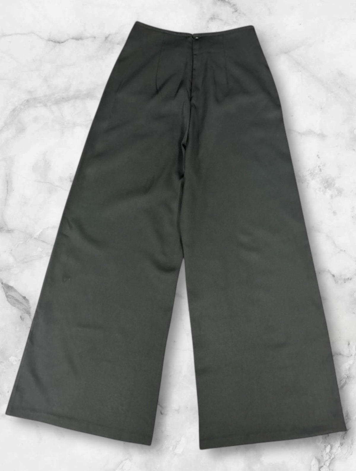 Wide Leg Pocket Detail Pant