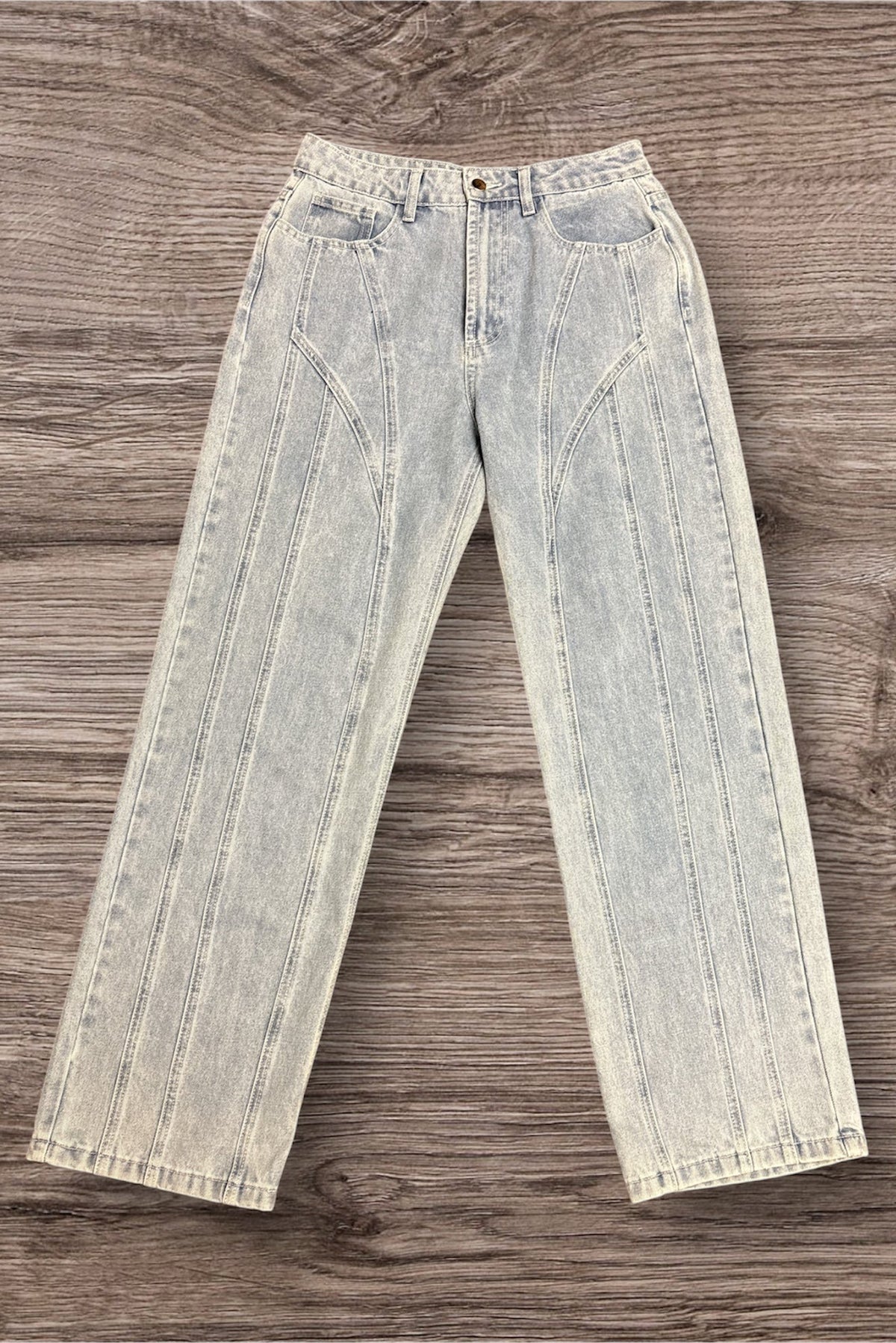 High Waisted Flare Jean