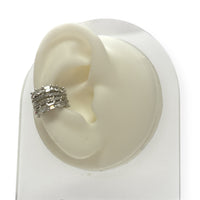 Luxe Baguette & Sparkle Ear Cuff
