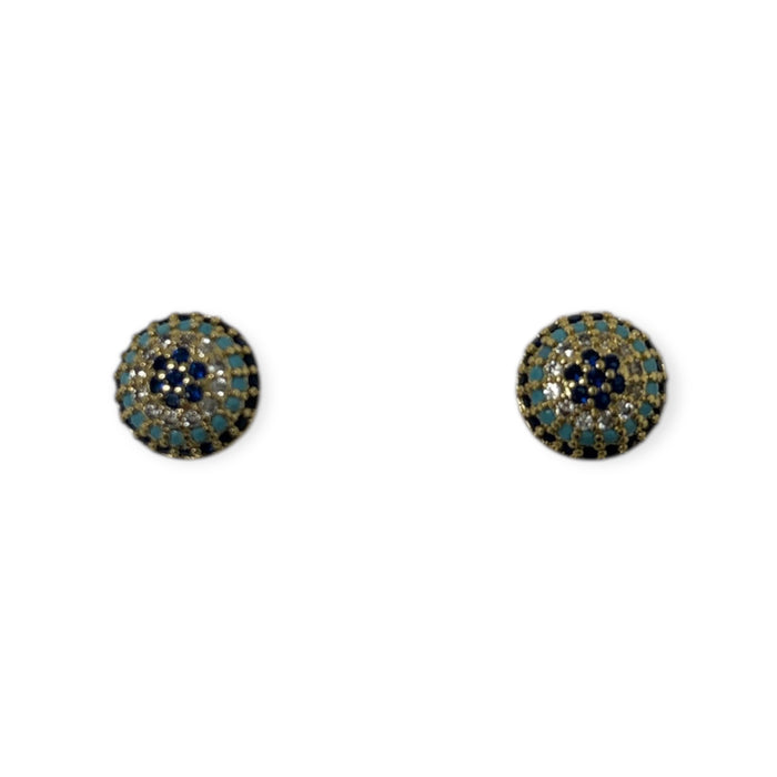 Refined Pearl and Crossed Design Earrings