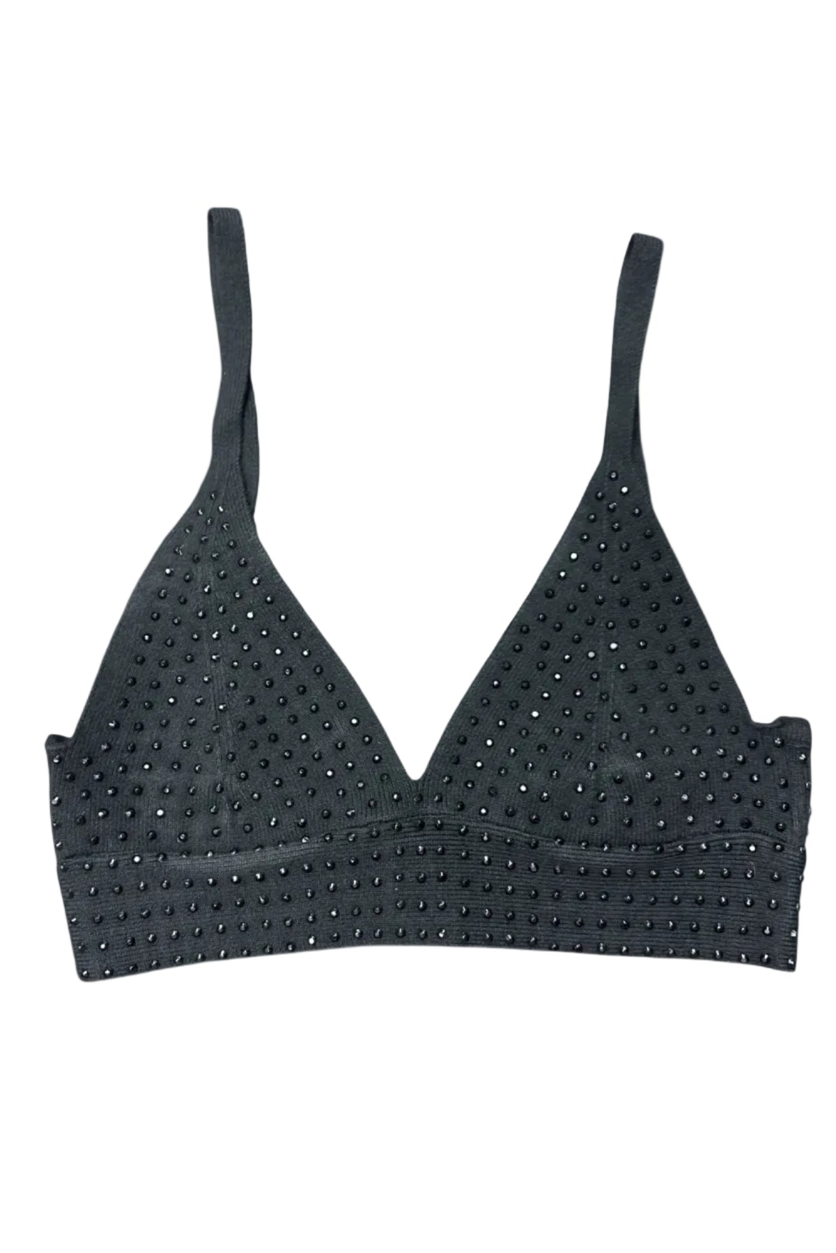 Rhinestones Bra